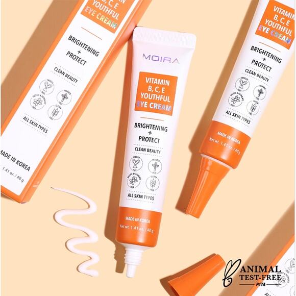 K-Care:Moira Vitamin B, C, E Youthful Eye Cream*Brighten Protect*Korean Skincare - Picture 1 of 1